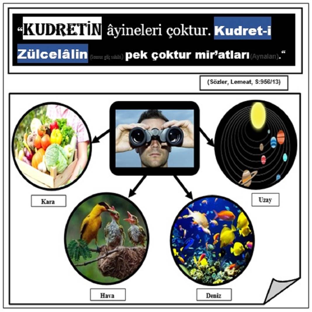 Risale-i Nur Derslerinden Resimli Vecizeler 13