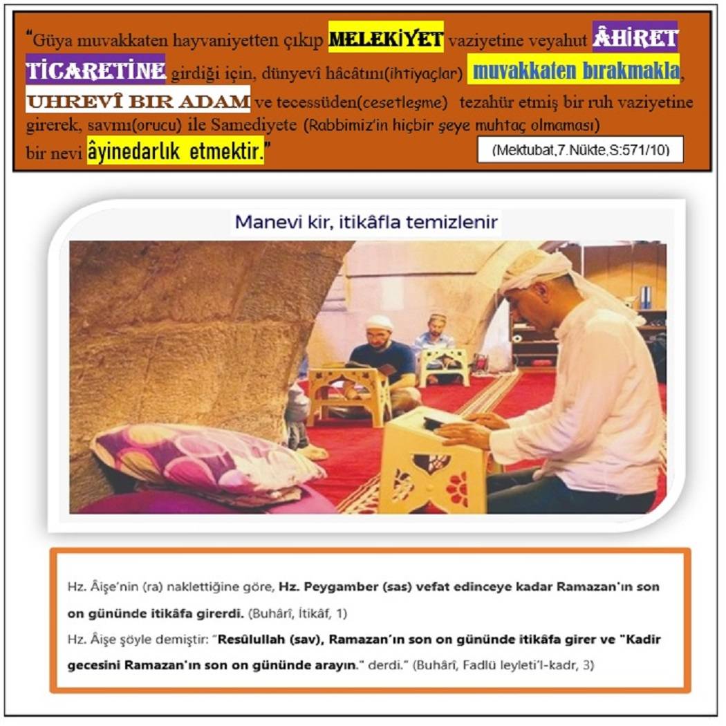 Bediüzzaman Said Nursi’nin Risale-i Nur Külliyatı eserlerinden Resimli Vecizeler 10