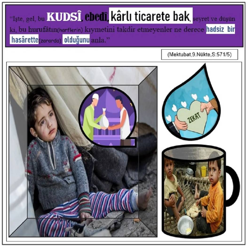 Bediüzzaman Said Nursi’nin Risale-i Nur Külliyatı eserlerinden Resimli Vecizeler 5