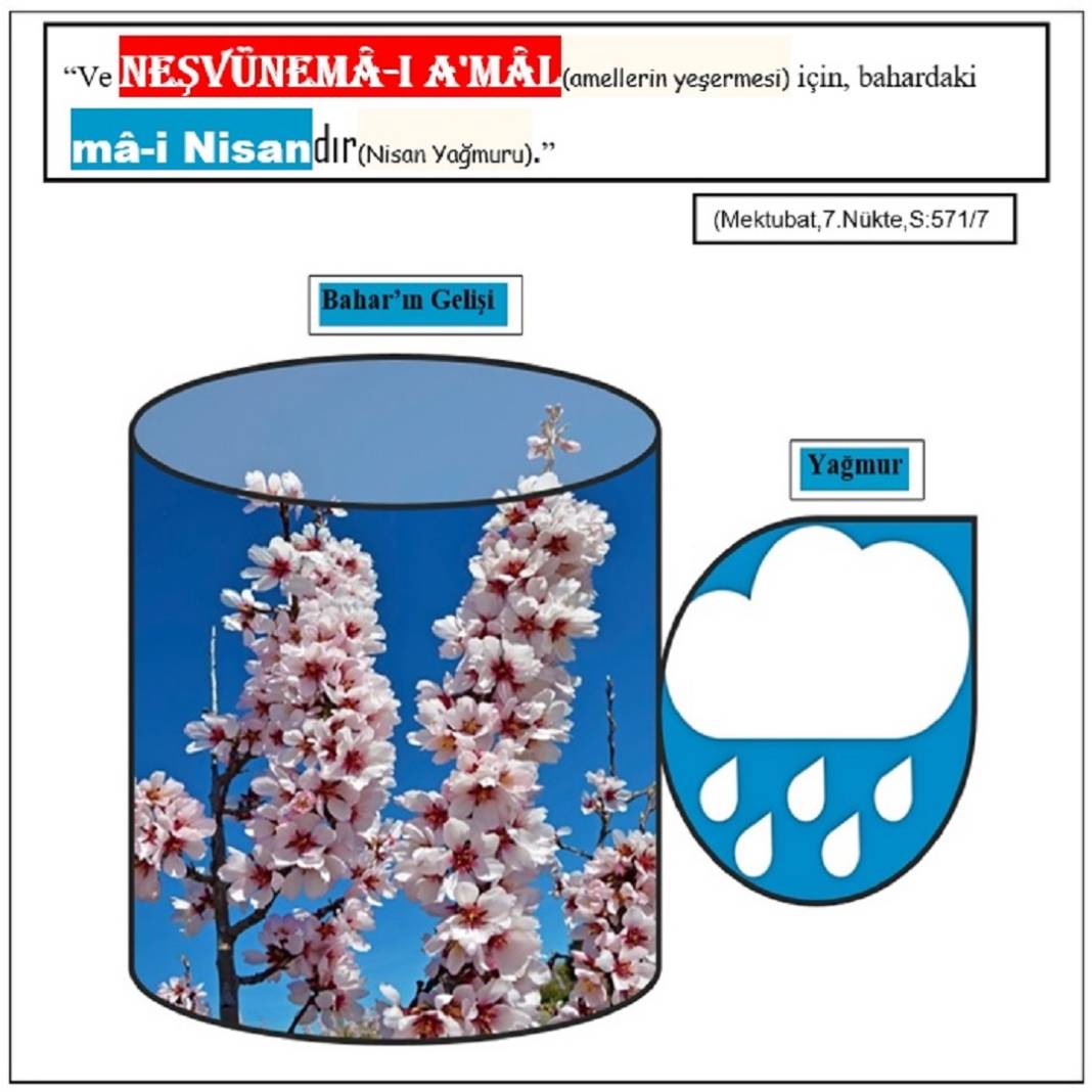 Bediüzzaman Said Nursi’nin Risale-i Nur Külliyatı eserlerinden Resimli Vecizeler 7