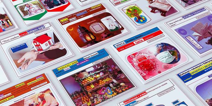 Bediüzzaman Said Nursi’nin Risale-i Nur Külliyatı eserlerinden Resimli Vecizeler