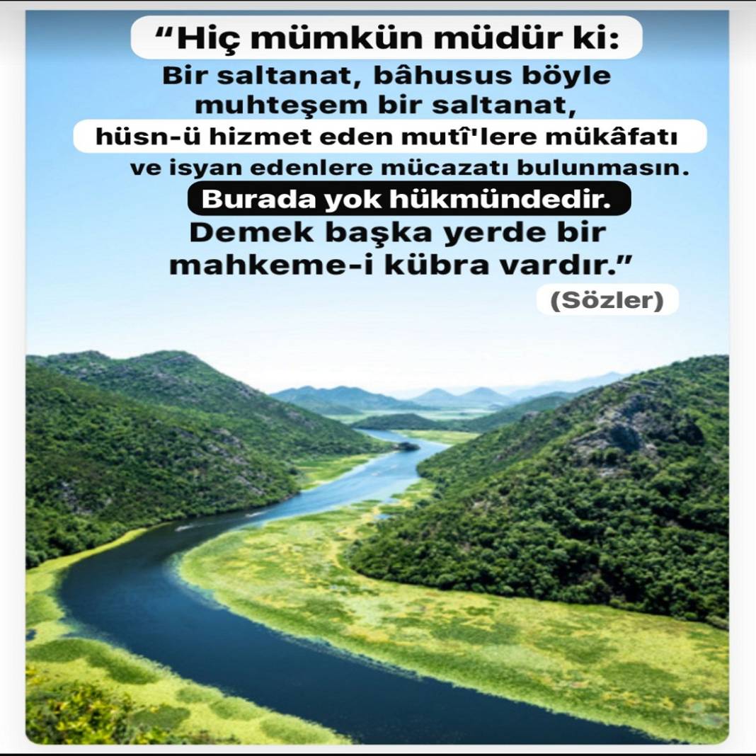 Risale-i Nur Penceresinden; Resimli Vecizeler 17