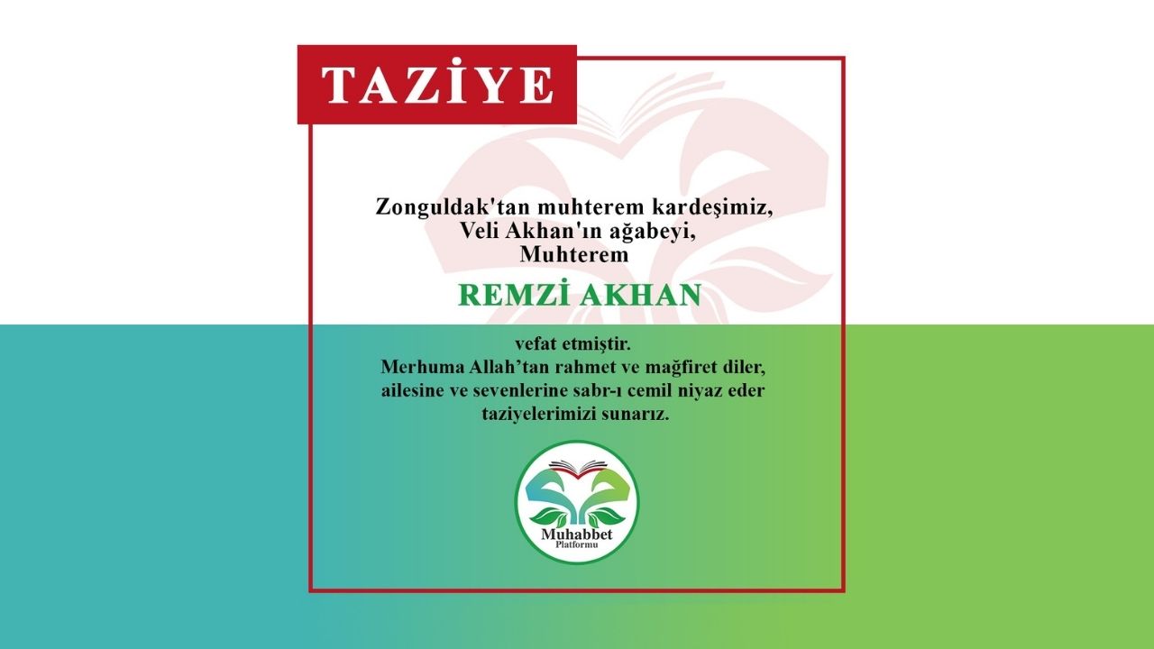 Remzi Akhan vefat etti