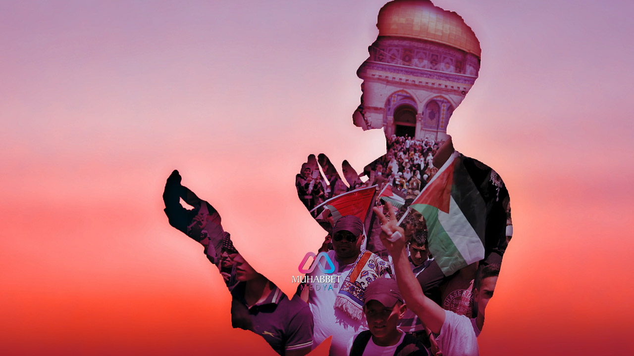 Siyonist zulüm altındaki Filistinliler için yapacağımız fiili dua nedir?