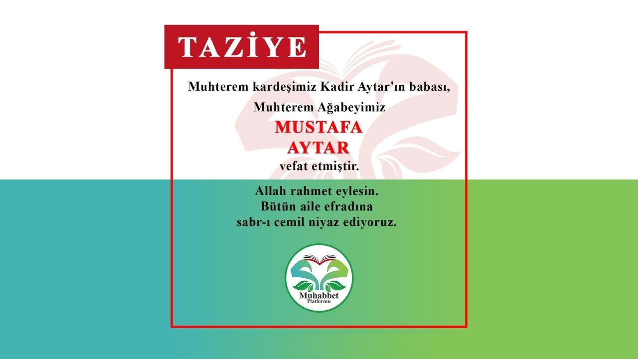 Mustafa Aytar vefat etti