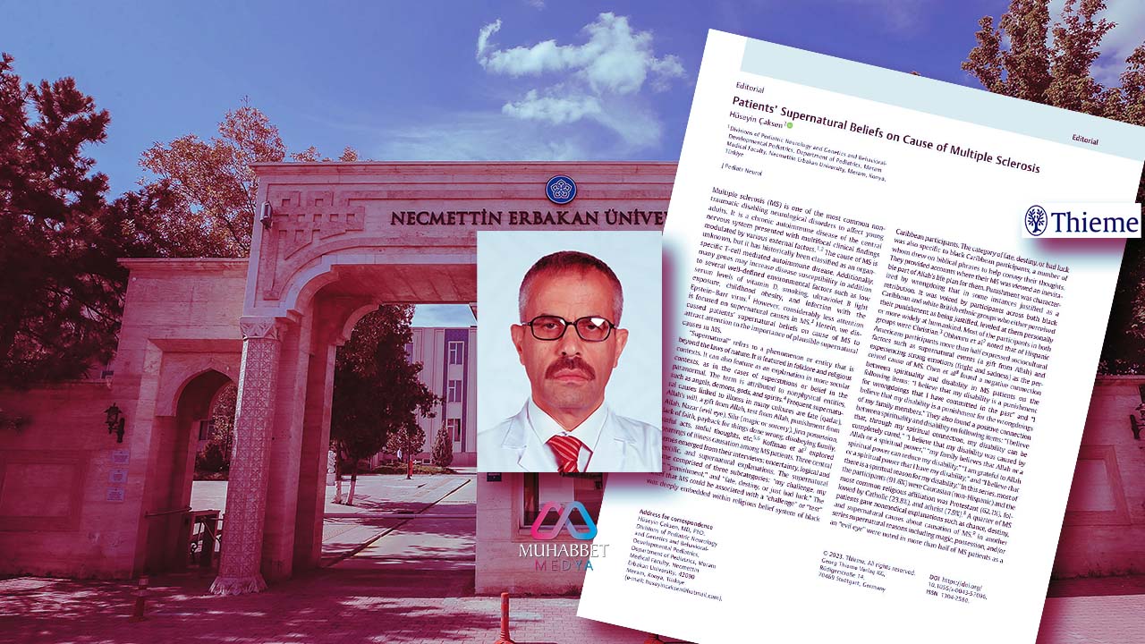 Dünyanın en etkili bilim insanları arasında olan profesörü Allah dedi diye eleştiriyorlar