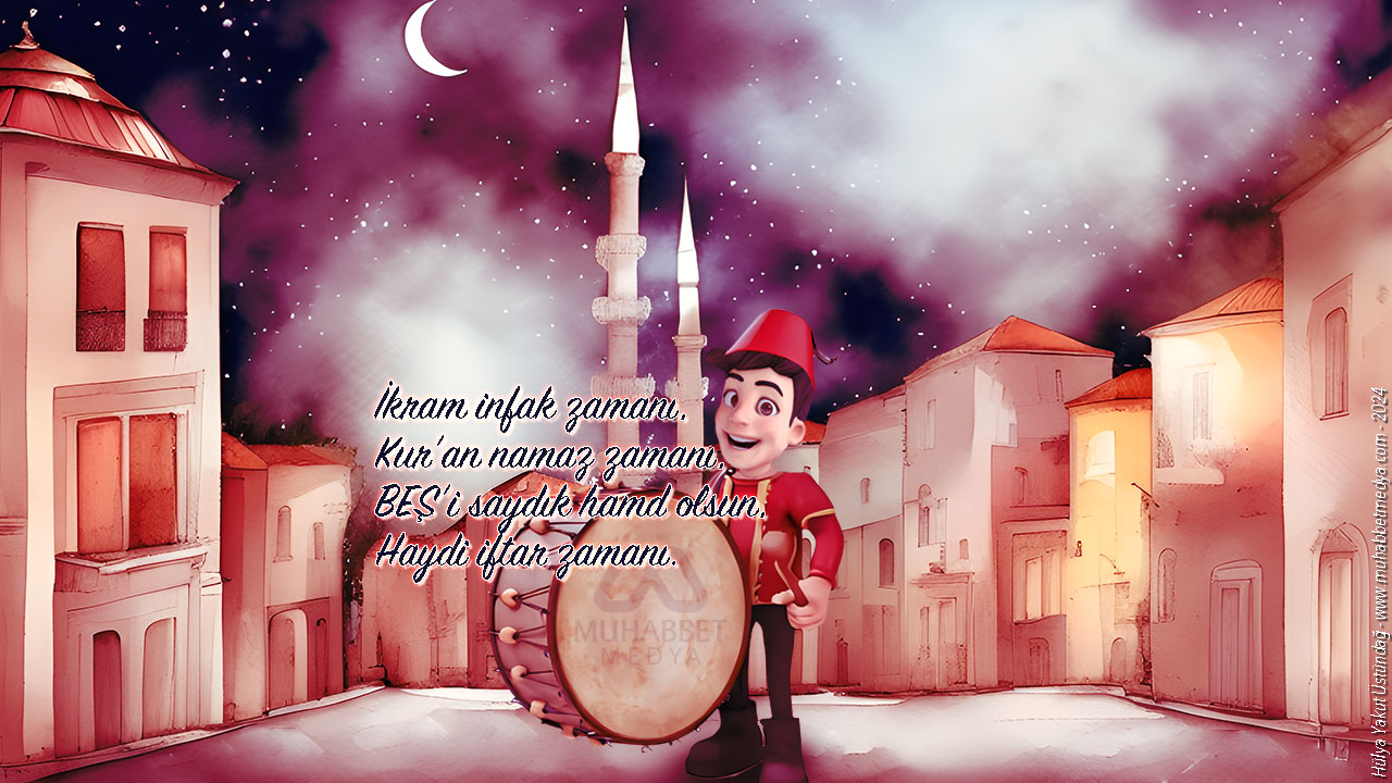 BEŞ’i saydık hamd olsun… - Ramazan Manileri 2024