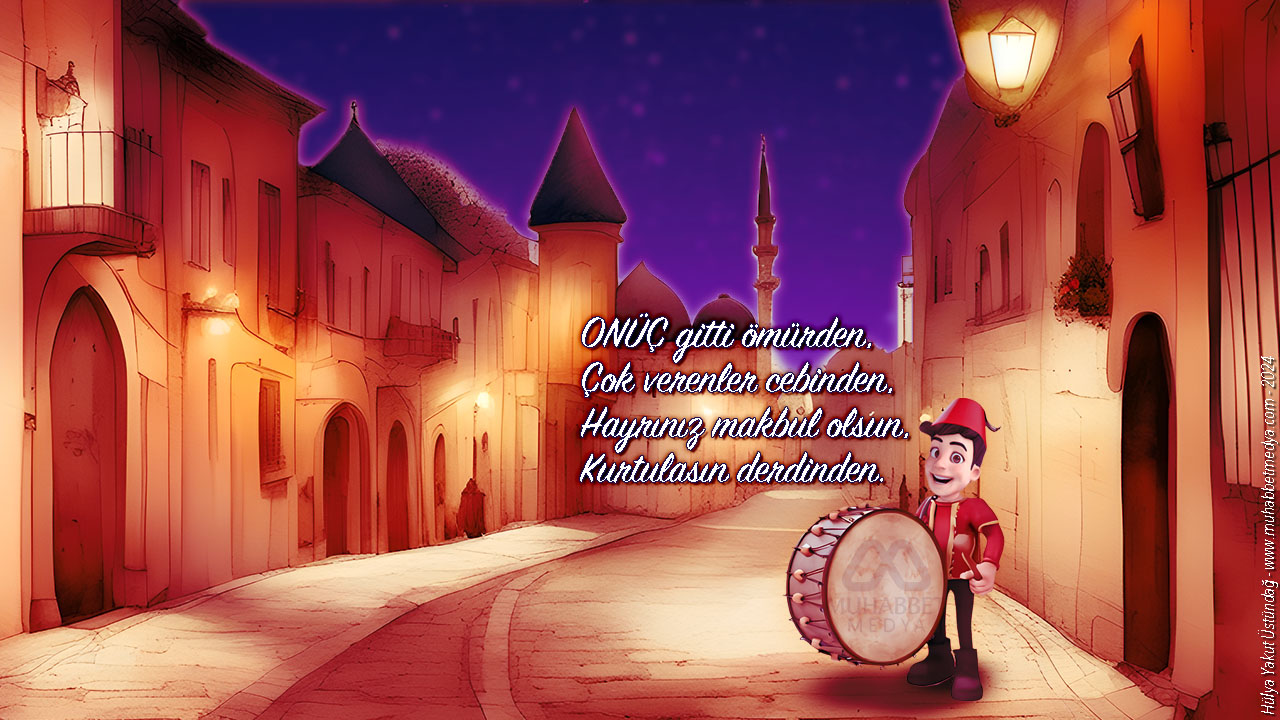 ONÜÇ gitti ömürden - Ramazan Manileri 2024