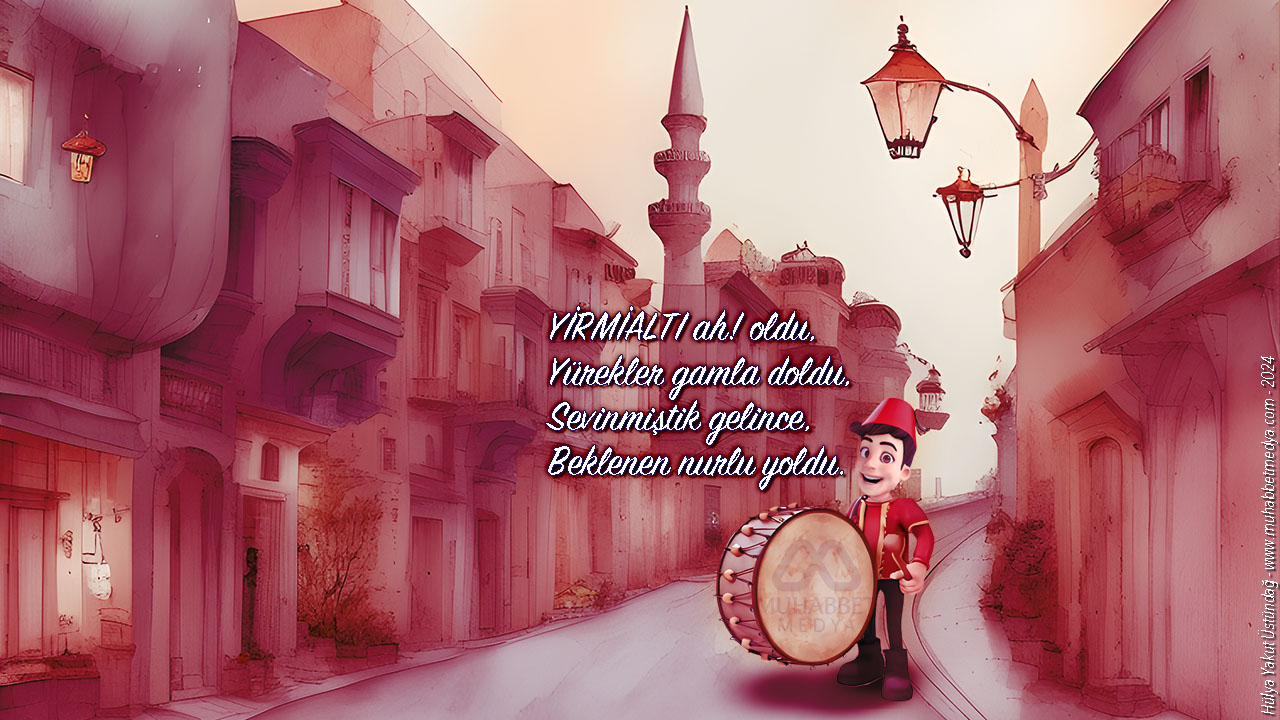 YİRMİALTI ah! oldu, Yürekler gamla doldu… - Ramazan Manileri 2024
