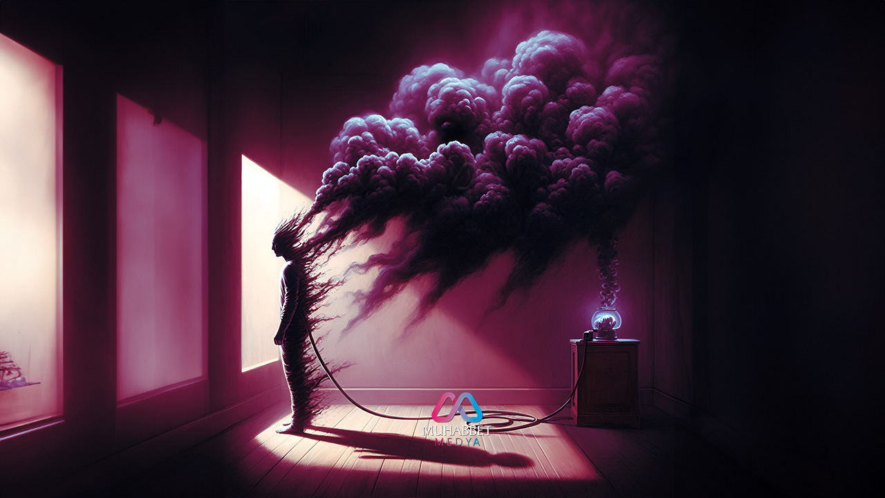 Ateizm, deizm, pozitivizm karanlıklarında yolunu kaybeden, korku ve endişe içinde yaşar