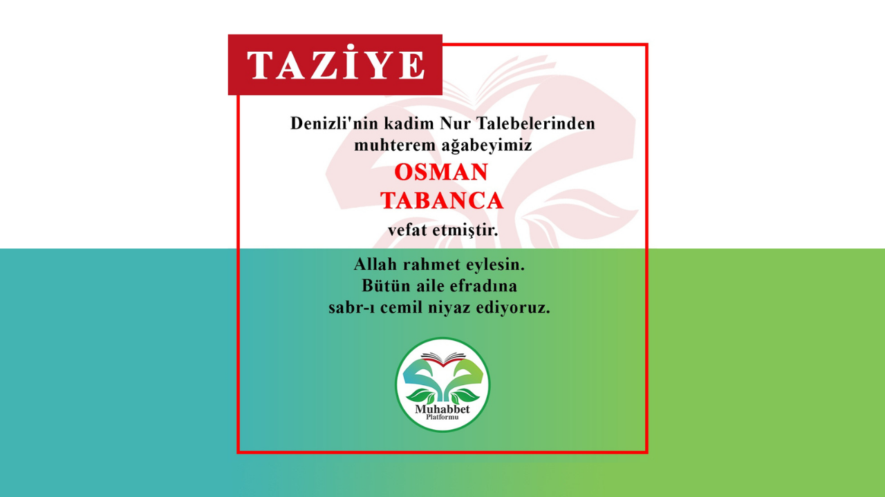 Osman Tabanca vefat etti