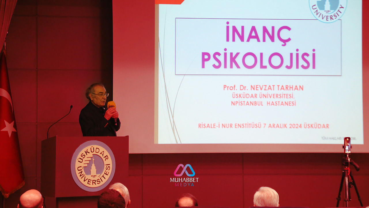 Prof. Dr. Nevzat Tarhan;“İnanmanın verdiği iç huzur işte burada devreye giriyor”