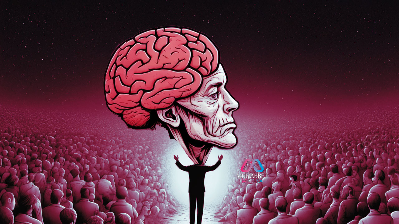 Beyin çürümesinden muzdarip insanların kalabalıklar içinde yalnızlaşması