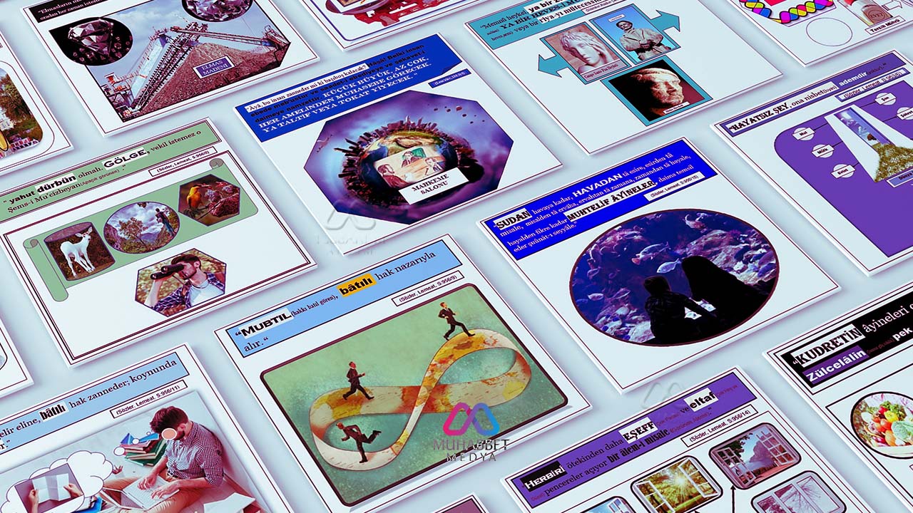 Risale-i Nur Derslerinden Resimli Vecizeler