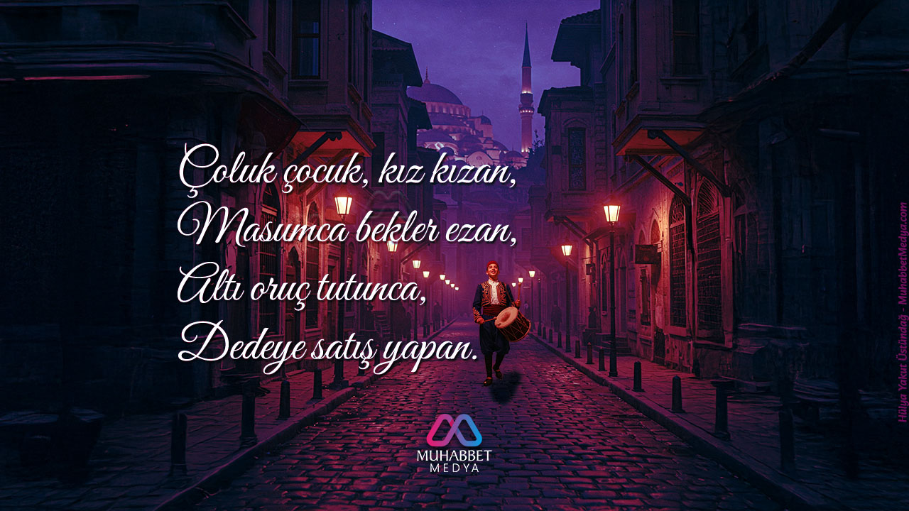 Çoluk çocuk, kız kızan, Masumca bekler ezan - Ramazan Manileri 2025