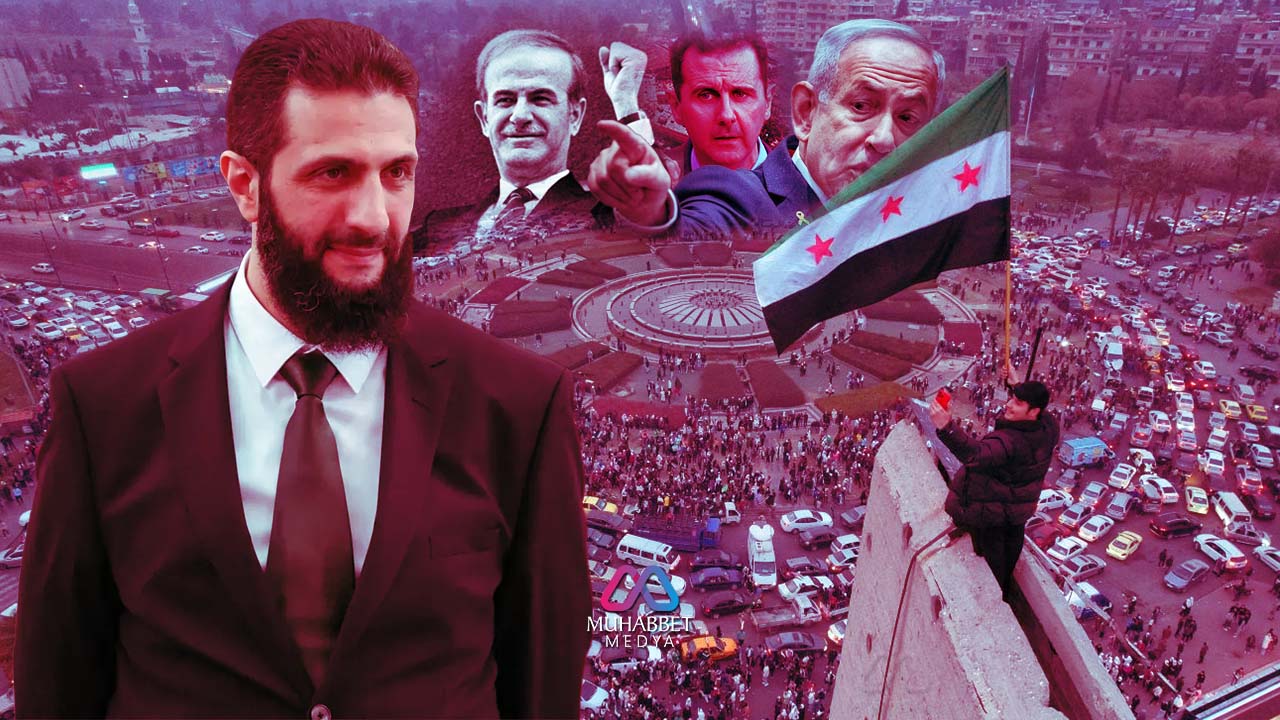 Suriye’de 60 yılı geçen istibdat rejiminin yıkılmasından israil rahatsız