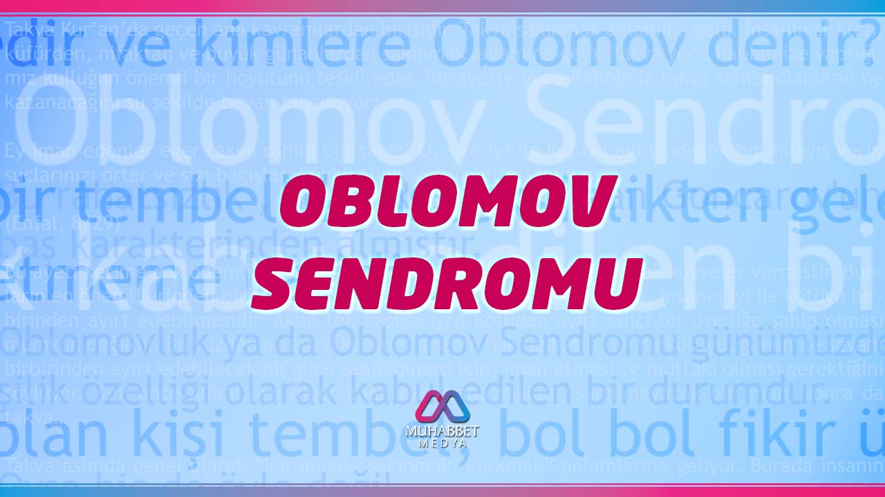 Oblomov Sendromu