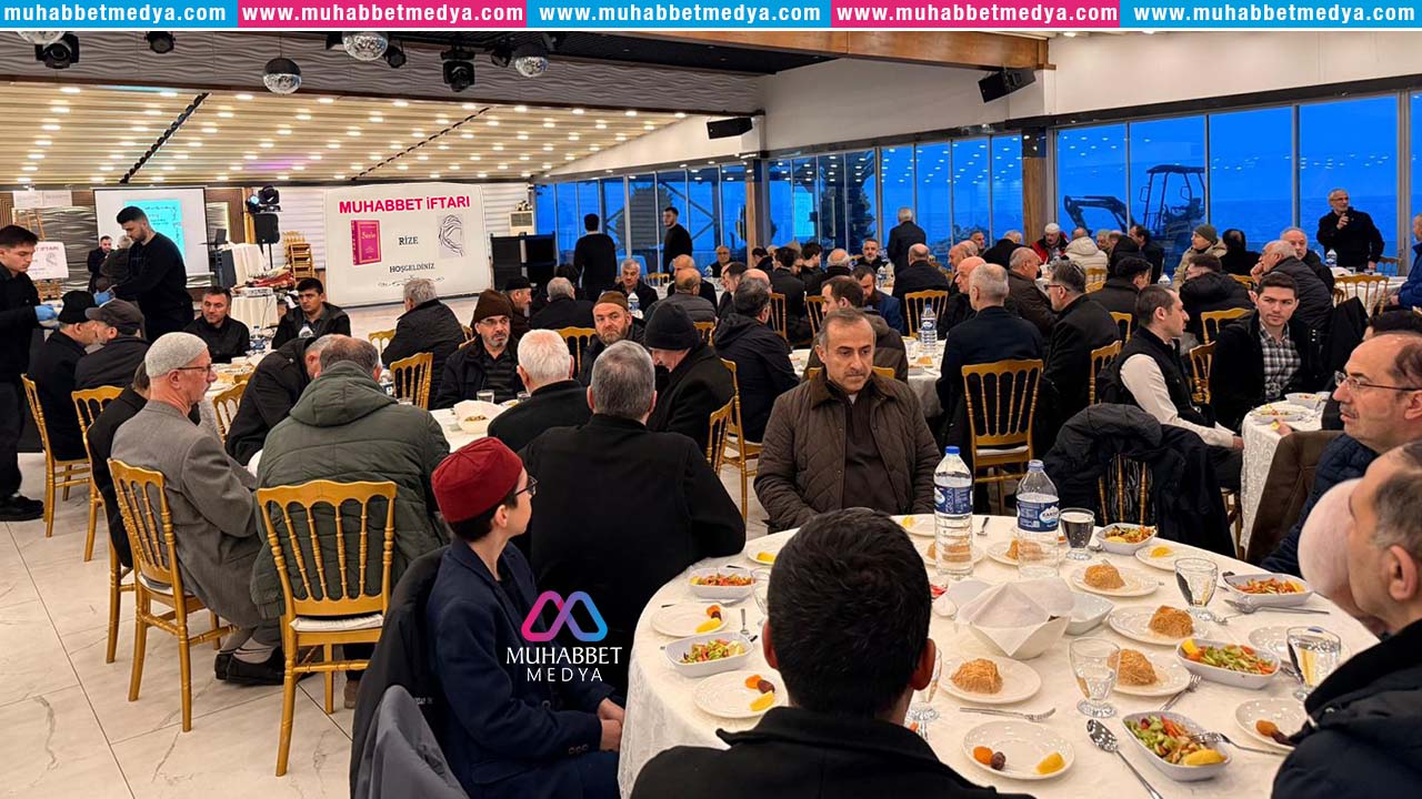 Nur Cemaatleri Geleneksel 9. Muhabbet İftarı’nda Buluştu