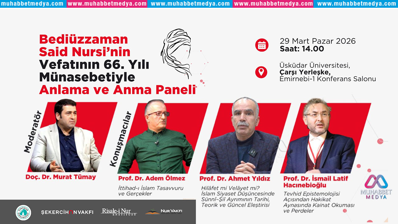 Bediüzzaman Said Nursi, Vefatının 66. Yılında Üsküdar’da Anılacak