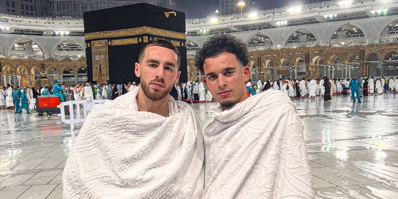 A Milli futbolcumuz umreden fotoğraf paylaştı