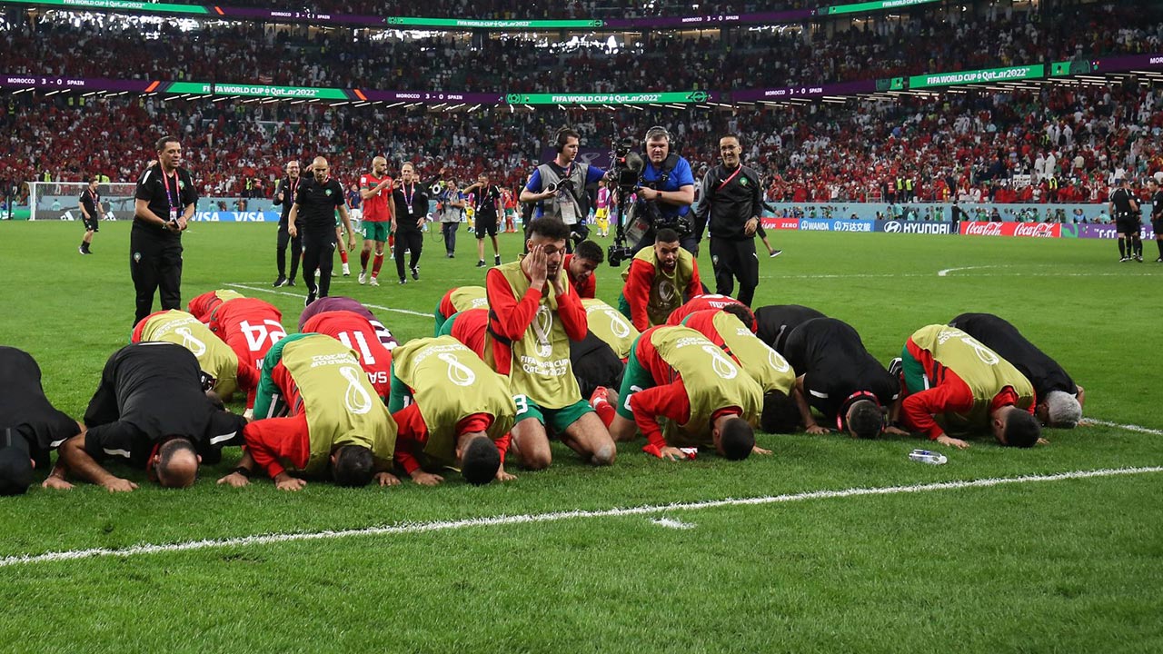 Dünya Kupası, Fas Milli Takımı ve Mesajları