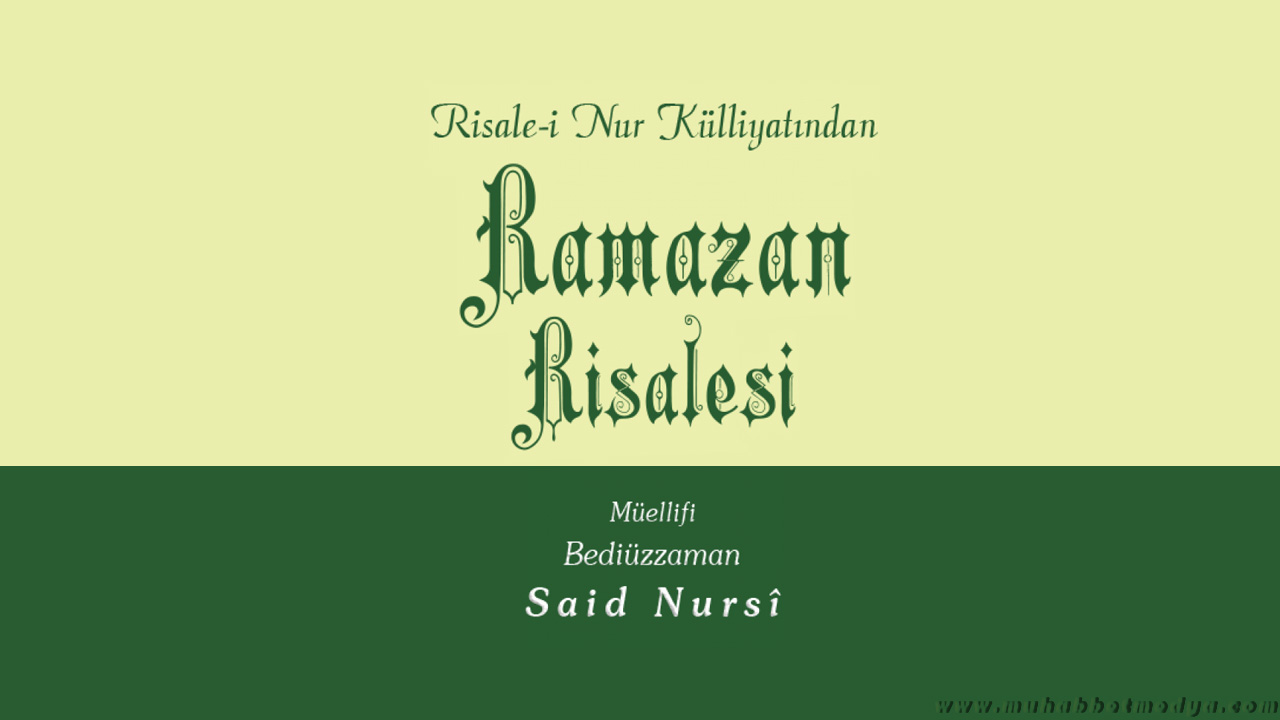 Ramazan Risalesi - Bediüzzaman Said Nursi
