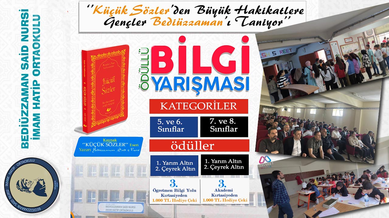 Küçük Sözler’den Büyük Hakikatlere Gençler Bediüzzaman'ı Tanıdı